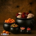 thumbnail image 5 of PMU Halloween Cauldron 7pc Multipack Assorted- Cauldron Plastic Buckets with Handle - Halloween Party Candy Holder(1) 22" 55400, (1) 16" 20115, (1) 12" 55120, (2) 8" 55280", 5 of 8