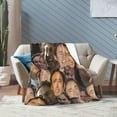 thumbnail image 5 of Nicolas Cage Blanket Soft and Warm Lightweight Fluffy Throws Blankets Rug Carpet Gift for Beach Yoga Bedroom Living Room Decoration Sofa Camping Trip Dorm Decor All Season, 5 of 6
