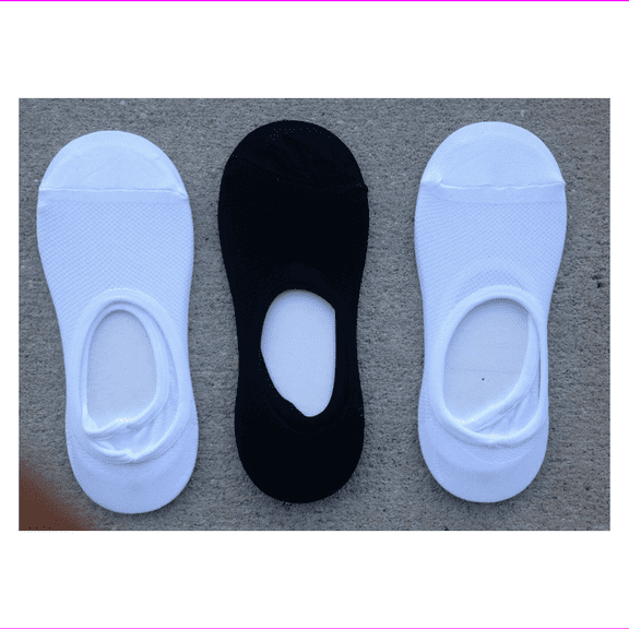 Bzees 3-pack No-Show Socks , One size (fits 9-11)