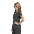 thumbnail image 4 of Urbane Performance Women's Motivate Modern Fit Two Pocket V-Neck Scrub Top, Style 9015, 4 of 5