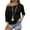 Black, variant on Zeagoo Crochet Tops for Women Fashion Summer Sweater 2025 Short Sleeve Off Shoulder Knit Pullover Shirts