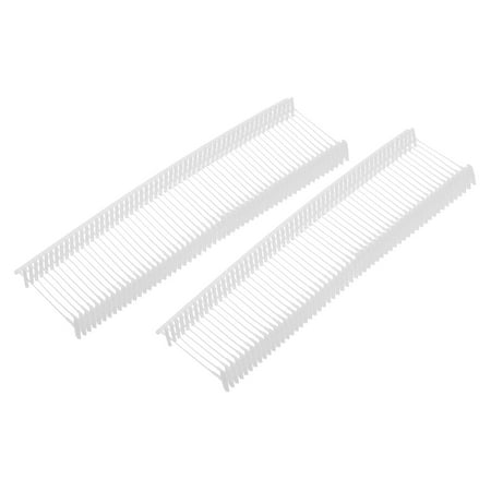 Uxcell 3000Pcs Standard Tag Gun Fasteners 1×0.3 White Garment Tag Barbs Attachments