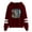 Red, variant on Wild Hearts Hoodie Sweatshirt Women Man Casual Pullover Fashion Wearing