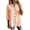 A132-Orange, variant on Sokhug Womens Cotton Linen Striped 3/4 Sleeve Stand Collar Button Down Breathable Casual Daily Tunic Blouse Tops