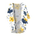 thumbnail image 6 of Women's Casual B Fashion Print Lightweight And Comfortable Beach Vacation Chiffon Cardigan Sun Cardigan plus Womens Cardigan Cardigans Women Light Weight Sweaters Duster Sweaters for Women Summer, 6 of 6