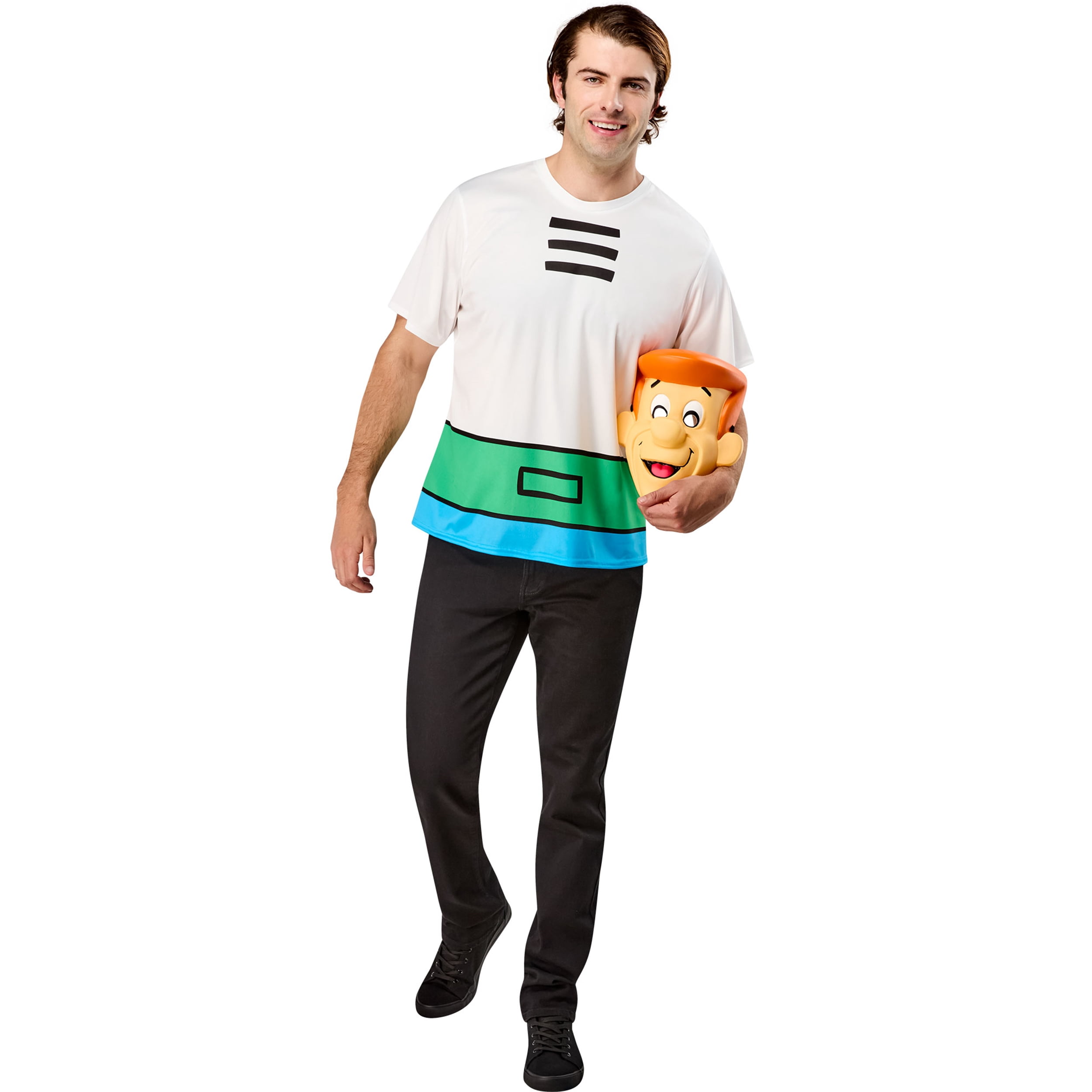 The Jetsons George Jetson Ben Cooper Costume Set for Adults by Rubies, Men's One Size