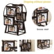 thumbnail image 4 of Retro Vintage Rotating Wheel Picture Frame, Personalized Family Photo Frame Shows for 12 Photo Home Decor A, 4 of 5