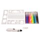 thumbnail image 5 of Spray Graffiti Pen, pulverizador de aerógrafo eléctrico inalámbrico, recargable por USB, juego de bolígrafos de acuarela para niños para fiesta en, 5 of 8