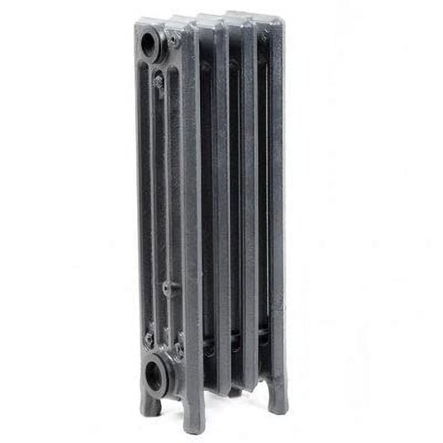 Cast Iron Radiator 19"" Height 4-7/16 Depth 4-Tube Steam Radiator Hot Water Radiator Home Radiator Cast Iron Radiators for Home Heating Cast Iron Heater by Oswald Supply