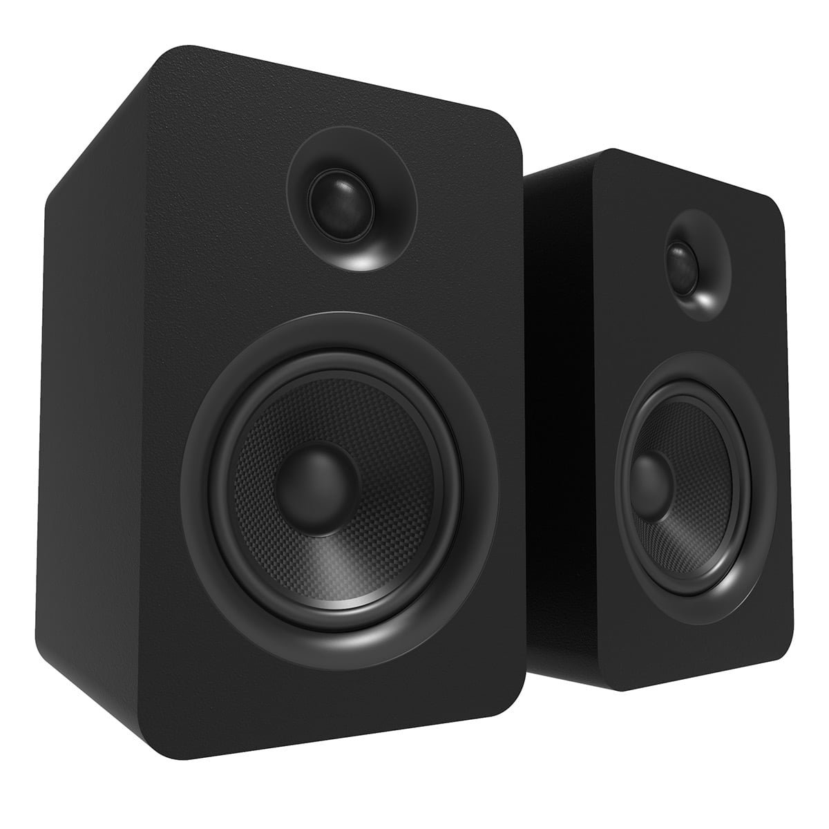 Kanto YUP6 Passive Bookshelf Speakers - Pair (Black)
