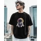 thumbnail image 3 of T-Shirts for Men, Space Spacesuit Crew Neck Cotton T-Shirt Men's Short Sleeve, 3 of 8