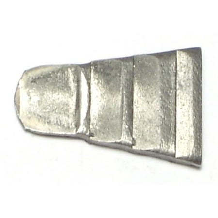 

1-1/8 x 3/4 x 5/32 Zinc Plated Steel Wedges WDGE-010 (20 pcs.)