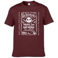 thumbnail image 4 of Camiseta de pesadilla antes de Navidad, Camiseta de algodón puro para hombre, camiseta con cara de Jack Skellington, camiseta informal de calle a la moda, camiseta grande F117, 4 of 4