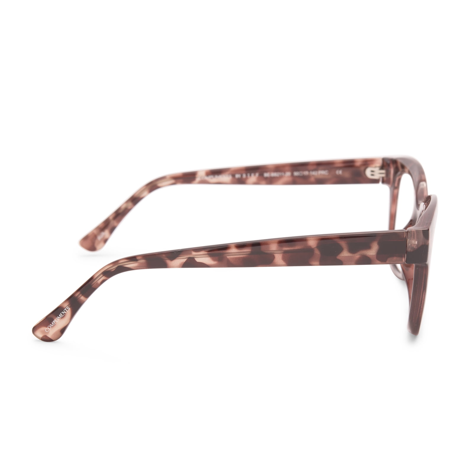 Compliments by DIFF Eyewear Ava Blue Light Reading Glasses for Women Beige Tortoise +1.0