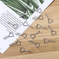 thumbnail image 3 of UPOUART S Hooks Heavy Duty Stainless Steel Metal for Hanging Use in Cars Silver 100Pcs, 3 of 8