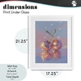 thumbnail image 3 of Disco Cherry Reflection White Framed Print Under Glass, design by Ziwei Li, 3 of 10