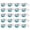Blue, variant on Iumwxz Disposable Aluminum Foil Baking Cups with Lids, 20 Pack 8.5cm Round Ramekins for Muffin Pudding Creme Brulee, Heat Resistant Reusable for Grilling Steaming Oven,Blue