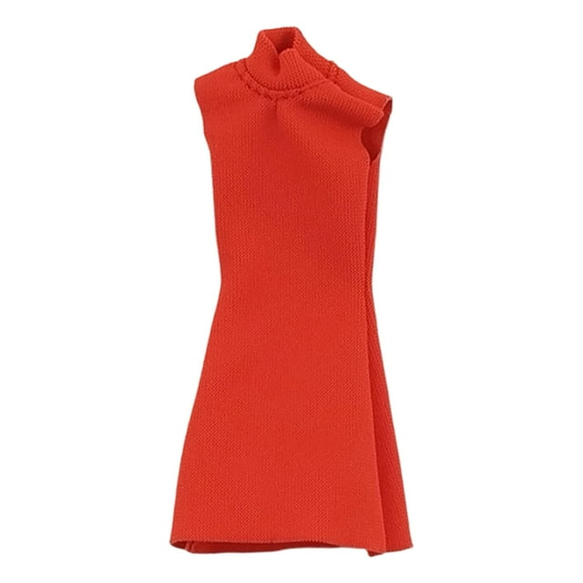 Milaget 1/12 Scale Female Clothes Cosplay Professional Gifts Action Figure Accessory Orange