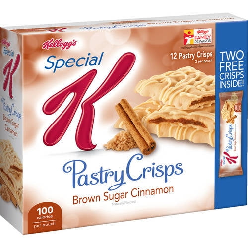 Kellogg's Special K Pastry Crisps Brown Sugar Cinnamon, 0.88 oz, 6