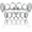 Silver Vampire, variant on DFORD Vampire Teeth Grillz - Grills for Your Teeth, 14K Gold Plated Vampire Fangs Open Face Gold Grillz for Men Women Hip Hop Cosplay Rapper Costume Accessory (Extra 2 Molding Bars)