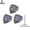 A0.46mm, variant on Starry Sky Guitar Picks, Thin Medium Heavy Guitar Plectrums Guitar Picks, Acoustic Guitars Electric Guitar Pick,Triangle Heavy Guitar Plectrums Bass, Ukulele,Electric & Acoustic Guitars Picks