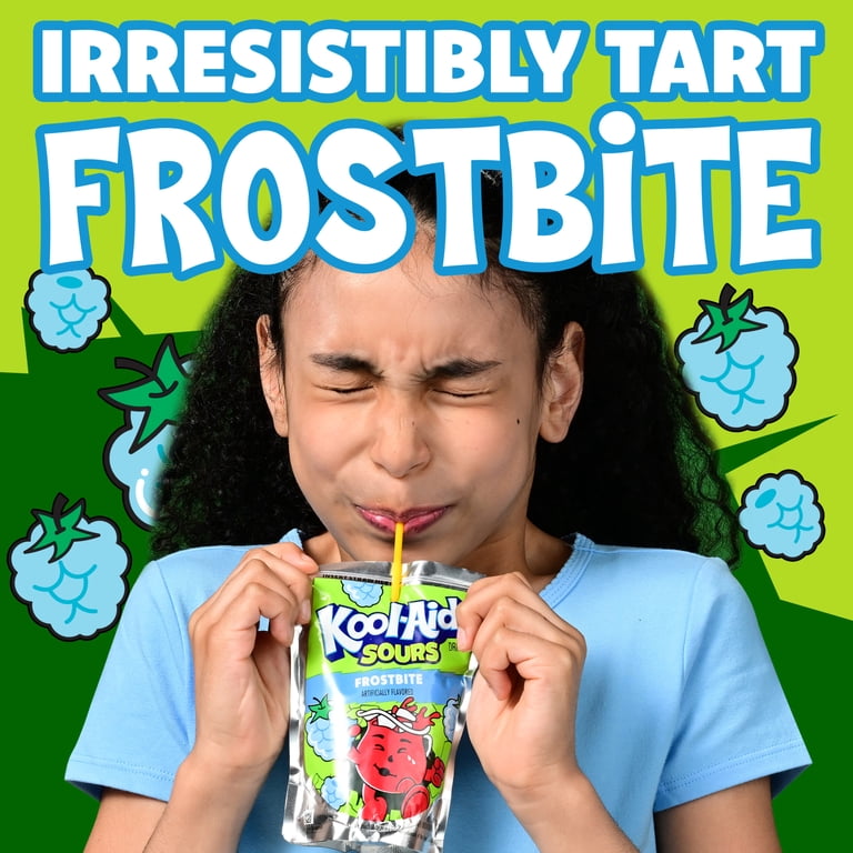 Kool-Aid Sours Frostbite Artificially Flavored Drink, 10 Count Box