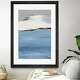 thumbnail image 2 of Giant Art 24x36 Blue Flatlands II Matted and Framed in White, 2 of 3