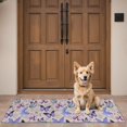 thumbnail image 4 of Beige Butterfly Flower Pattern Door Rugs,Washable Non Slip Door Mats Indoor,Decorative Door Mats,Entry Mat Indoor for Entrance,Bedroom,Kitchen,Bathroom,16"x47", 4 of 6