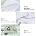 thumbnail image 5 of SKYSONIC Dog Paw Pattern 2Pcs Kitchen Hanging Towel Set Hand Hanging Towels with Hanging Loop, Absorbent Bathroom Hand Towel Soft Thick Dish Cloth Dry Towel for Kitchen Bathroom, 12"x17", 5 of 6