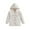 White, variant on lnmuld Winter Coats for Boys Solid Color Little Child Spring Fall Long Sleeve Hooded Casual Cardigan Top Jacket Hoodie Size:5-6 Years