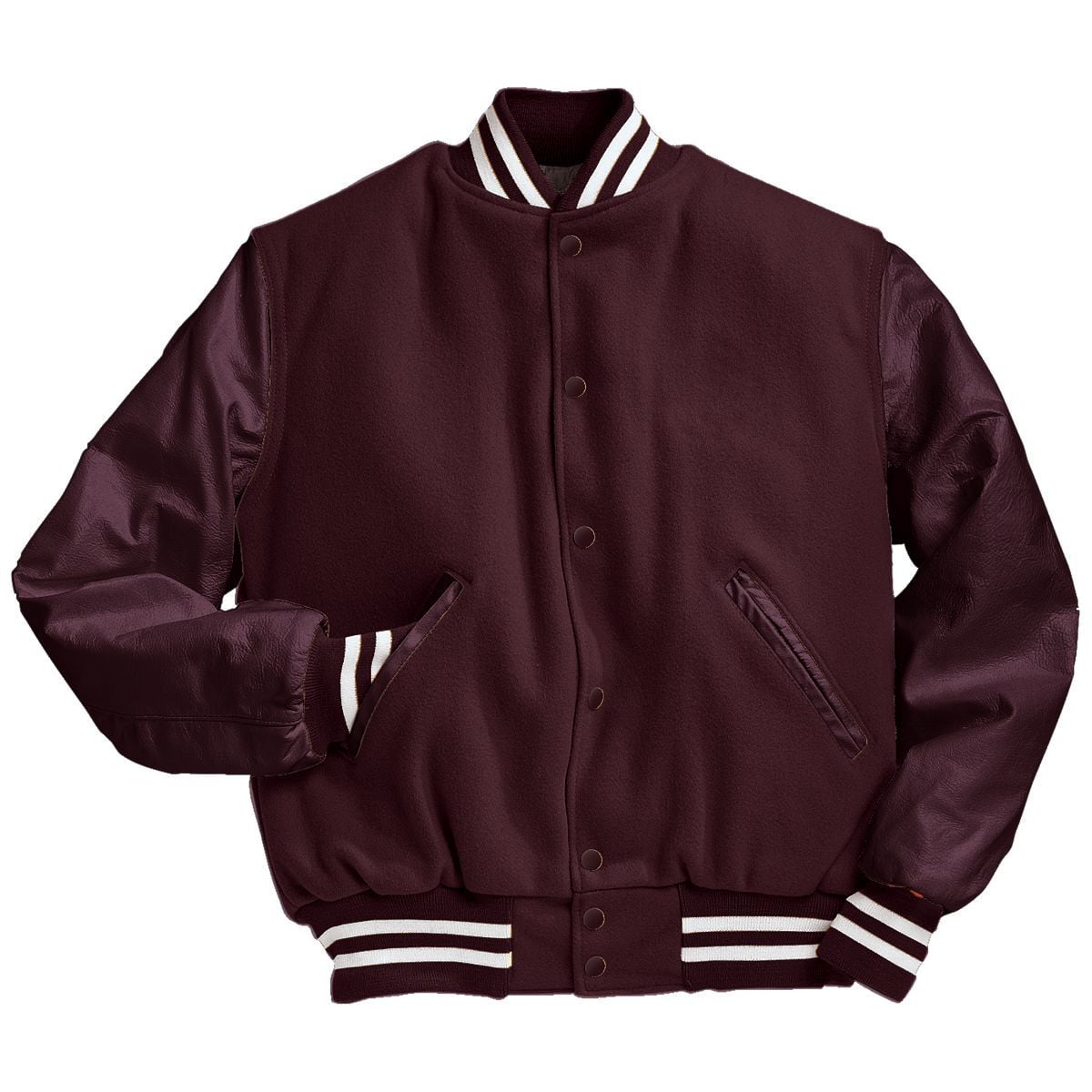 Maroon varsity jacket hotsell