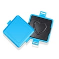 thumbnail image 2 of Toaster Microwave Toaster, 6.69x5.71x1.38in Sandwiches Panini Maker Grill Tray Time Saving, Fast Toastie Safe in Microwave Oven with Heart Pattern for Cooking Breakfast, 2 of 7