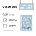 thumbnail image 6 of Regency Heights Queen Size Cotton Flannel Sheet Set, 4-Piece Flannel Bed Sheets Queen, 100% Cotton Bed Sheets Set with Deep Pocket, Blue Forest, 6 of 7