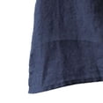 thumbnail image 4 of Pounoo Tunic Tops for Women Split V Neck Roll Up Short Sleeves Shirts Henley Button Front Patch Pocket Woven Fabric Oversized Womens Shirts, 4 of 10