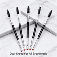 thumbnail image 6 of RAGUPEL 2026 New Eyebrow Brush Dual-Ended Brow Eyeliner Angled Cut Brush for Makeup, Eyebrows, Eyeliner, Daily Use, Professional Grooming, Beauty Routines, 6 of 7