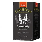 Melitta Buzzworthy Dark Roast Coffee Pods for Senseo & Hamilton Beach Brewers, 18 Ct