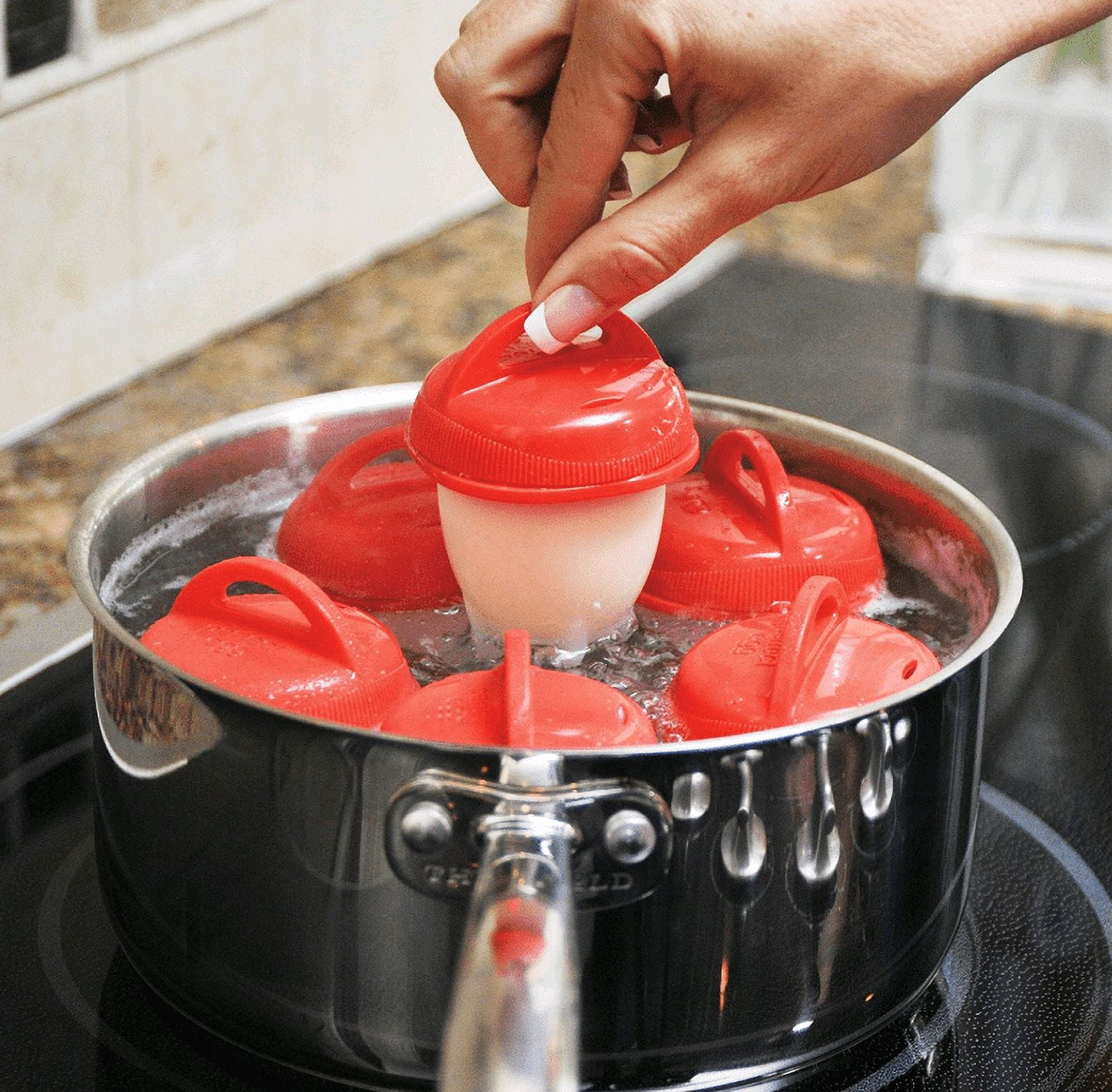 Set Of 2sand Eggs Microwave egg cooker，egg hamburger cooking tool making -  Yahoo Shopping