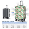 thumbnail image 6 of Balery Luggage Cover Flamingo And Monstera Print Suitcase Covers for Luggage Elastic Washable Suitcase Protector Fits 18-32 Inch Luggage-Small, 6 of 9