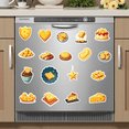 thumbnail image 4 of Aimant de Réfrigérateur Cheesy Aimant de Collation Aimant de Réfrigérateur Autocollant Magnétique de Biscuits Aimant Décoratif Délicieux pour Surface en Métal Tableau Blanc de Réfrigérateur, 4 of 5