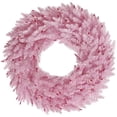 thumbnail image 1 of Vickerman K163848 48 in. Unlit Pink Fir Wreath with 480 Tip Count, 1 of 1