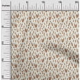 thumbnail image 2 of oneOone Coton Popeline Brun Tissu Robe Tissu Tissu Imprimé par la Cour 56 Pouces de Large, 2 of 5