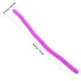 thumbnail image 2 of Raindrops 10Pcs Silicone Spiral Perm Rods Hair Curlers Violet Flexible Rods for Convenient Hair Styling, 2 of 6