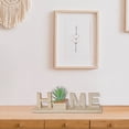 thumbnail image 2 of Maison Concepts MDF Home Decoration With Faux Plants (Taupe) 15.75" X 2.8" X 6.3", 2 of 3