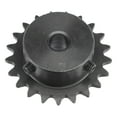 thumbnail image 1 of Uxcell Teeth Chain Sprocket Carbon Steel with Set Screws 8mm, 1 of 6
