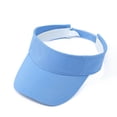 thumbnail image 2 of jiaxiM Sun Visors for Women Men Lightweight Adjustable Outdoor Sports Breathable And Comfortable Sunshade Empty Top Sun Hat Casual Hat, 2 of 3