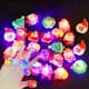 thumbnail image 2 of Anillo luminoso LED navideño 2024, creativo esqueleto fantasma que brilla en la oscuridad, anillo de dedo, luces de juguete, joyería de Halloween, regalos de fiesta, 2 of 5