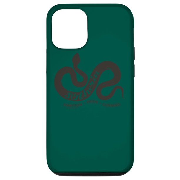 Funda para teléfono Harry Potter Slytherin Wordcraft iPhone 12/12 Pro