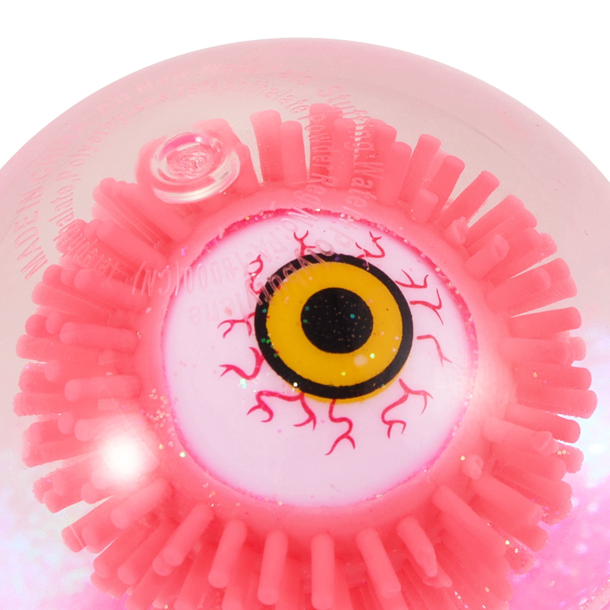 Light-Up Eyeball Bouncy Ball Party Favor, Pink, Halloween by Way To Celebrate