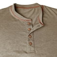 thumbnail image 6 of Awdenio Mens Shirts Casual Short Sleeve Henley Shirts Casual Comfortable Cotton T-Shirt Raglan Sleeve Summer Vintage Button Tops, 6 of 7