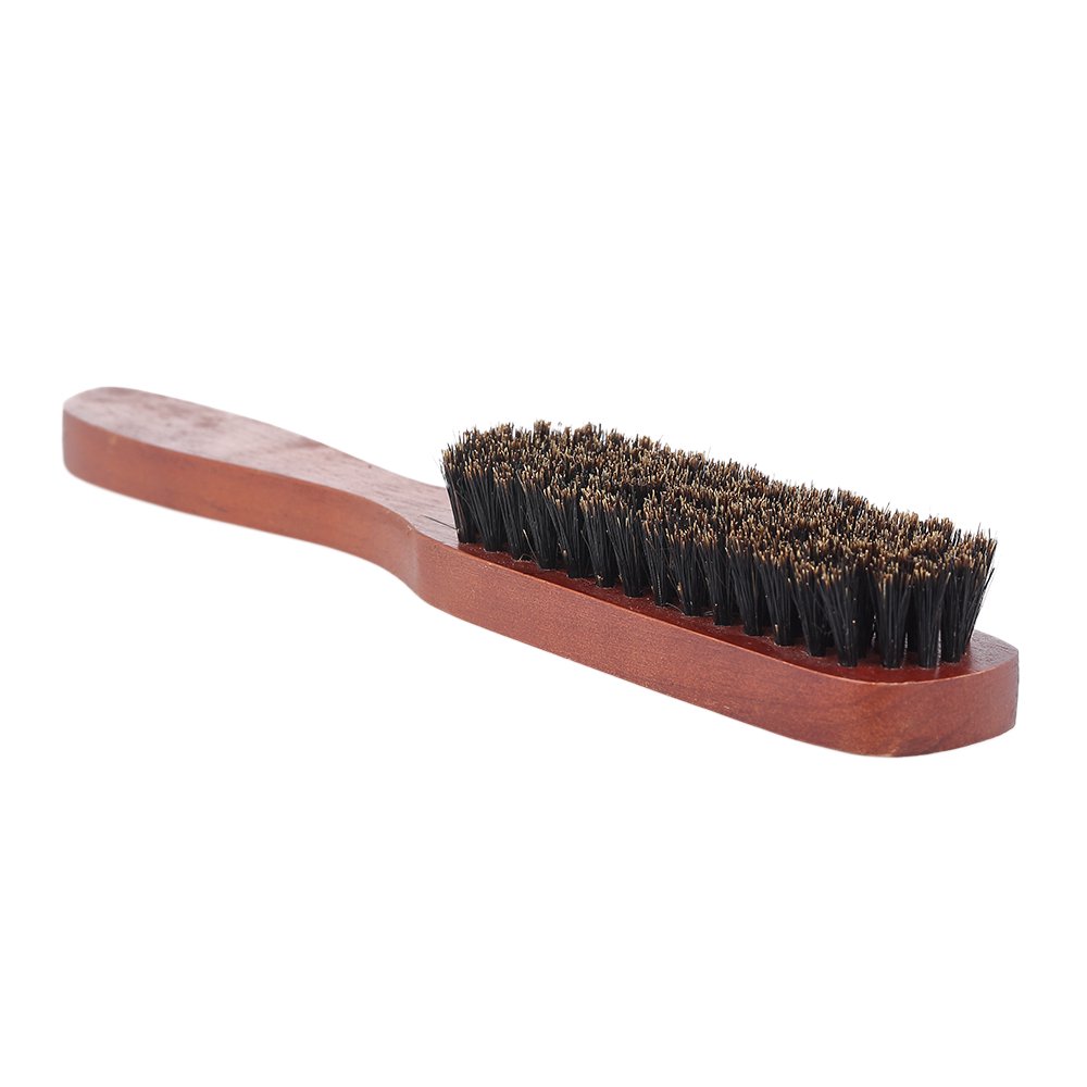 Suzicca Men's Beard Brush Wooden Mustache Comb Male Shaving Brush